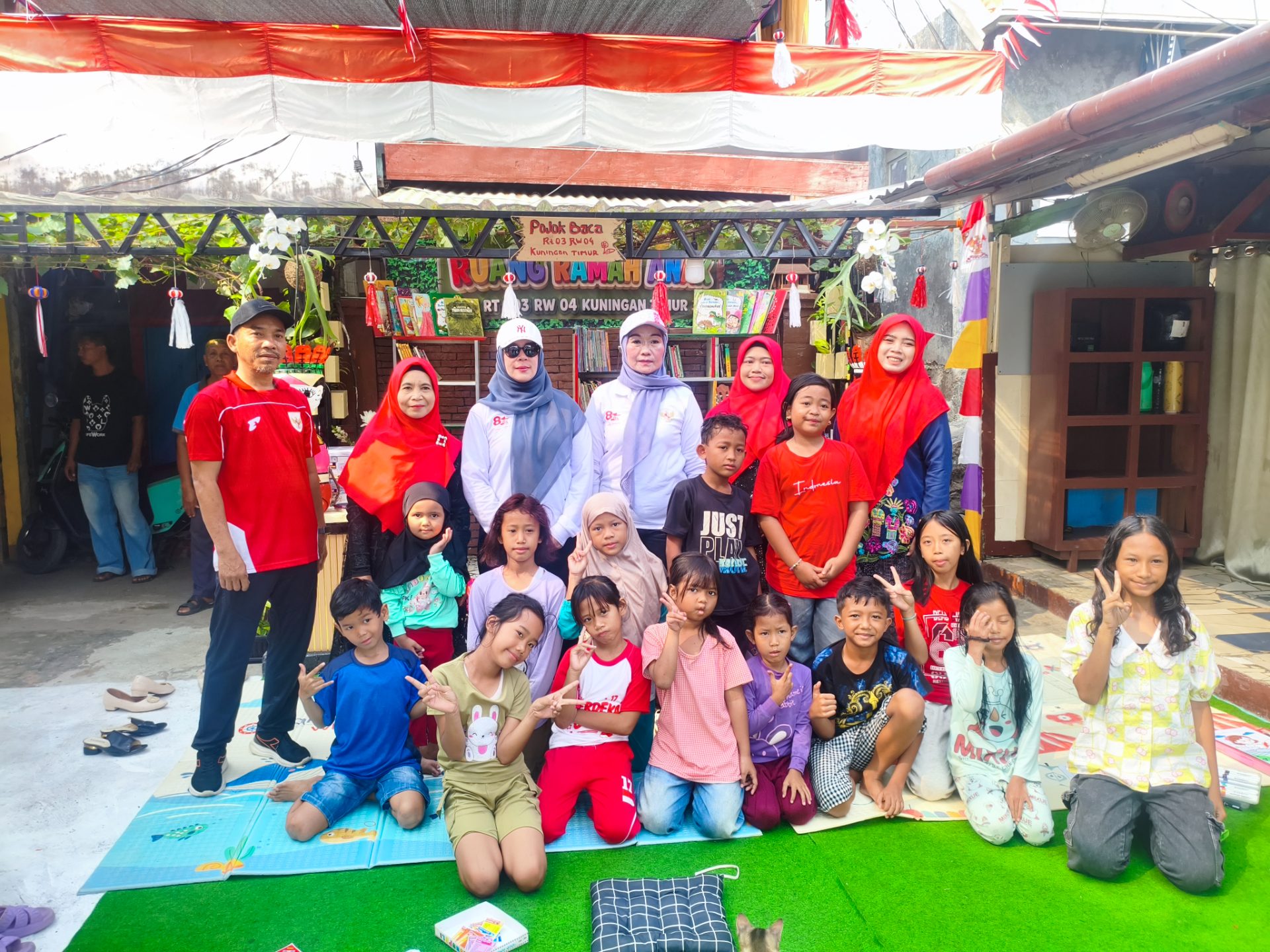 Lomba penataan Lingkungan antar RT di RW 04, Kel Kuningan Timur